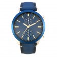 Big dial fashion quartz watch leather strap 203