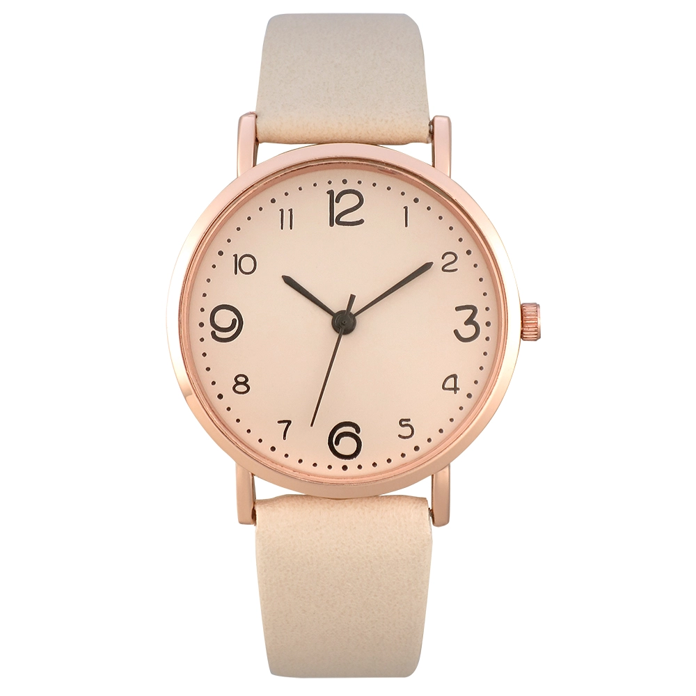 Elegant stylish womens watch leather strap watch 108